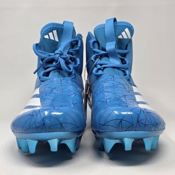 adidas ADIZERO Chaos Football Cleats Lineman Cleats Solar Blue Mens Size 8.5 New main image 10